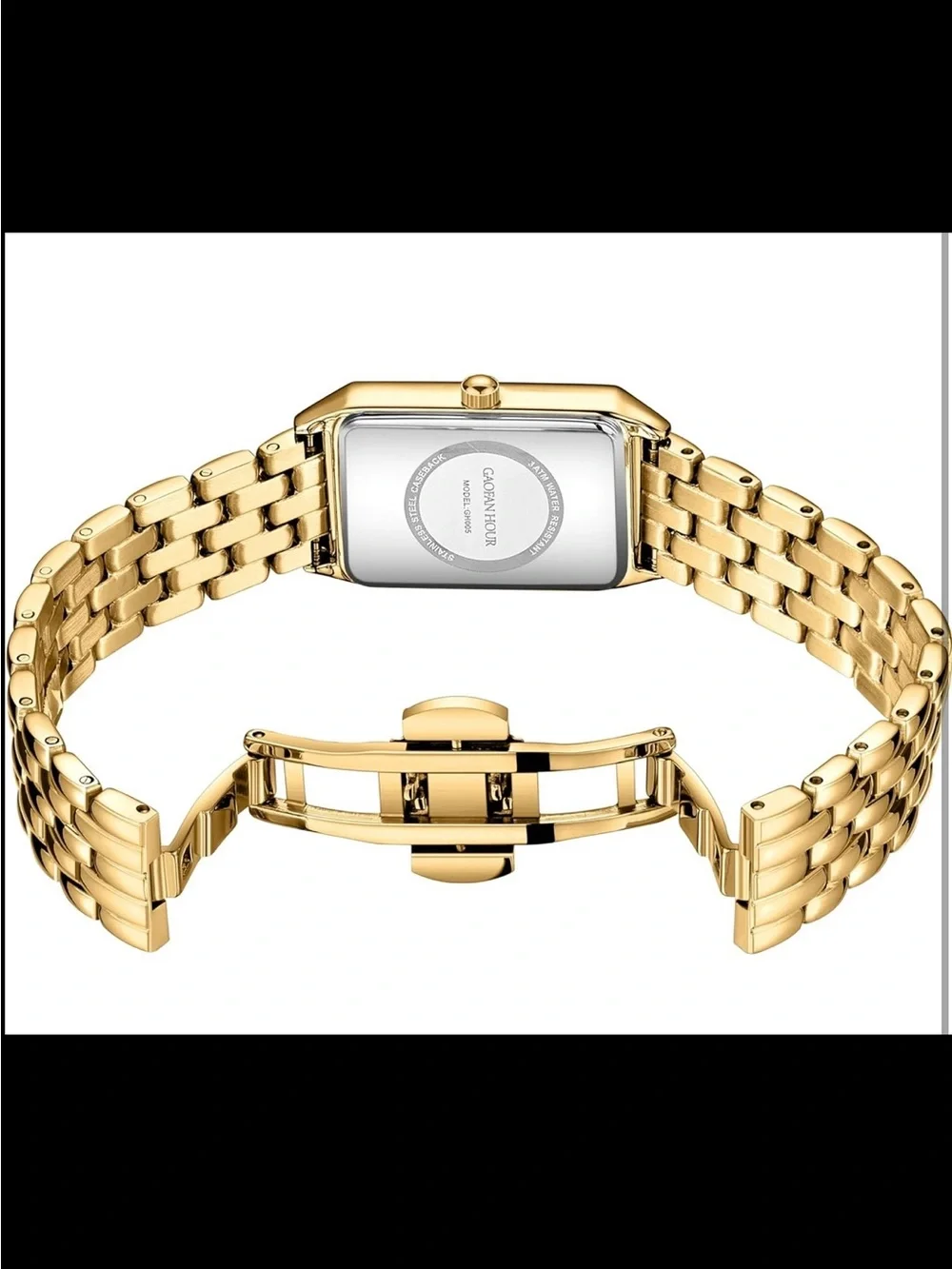 New gold watch like Tory Burch Works great s new battery